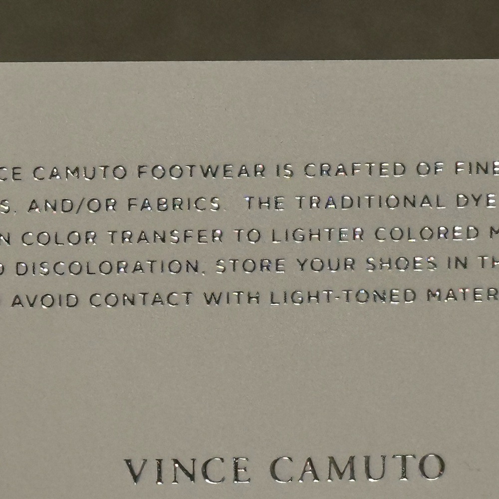 Cream and brown Vince Camuto summer heels - Picture 3 of 4